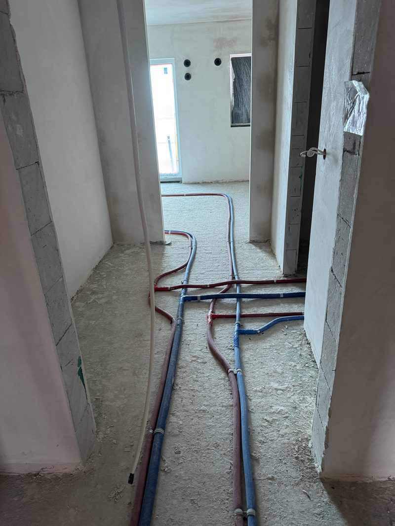 Instalacja wody i centralnego ogrzewania w stanie deweloperskim — HYDRO-GER Łódź