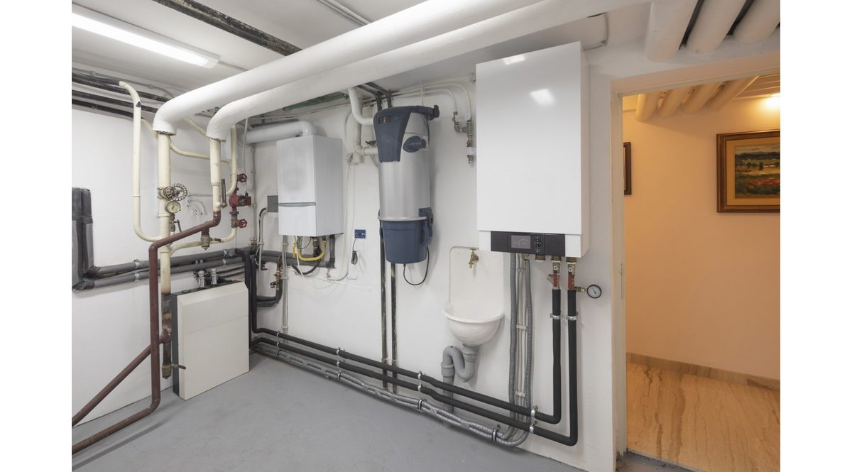 Kotłownia gazowa z piecem wiszącym — montaż instalacji gazowej, HYDRO-GER Łódź